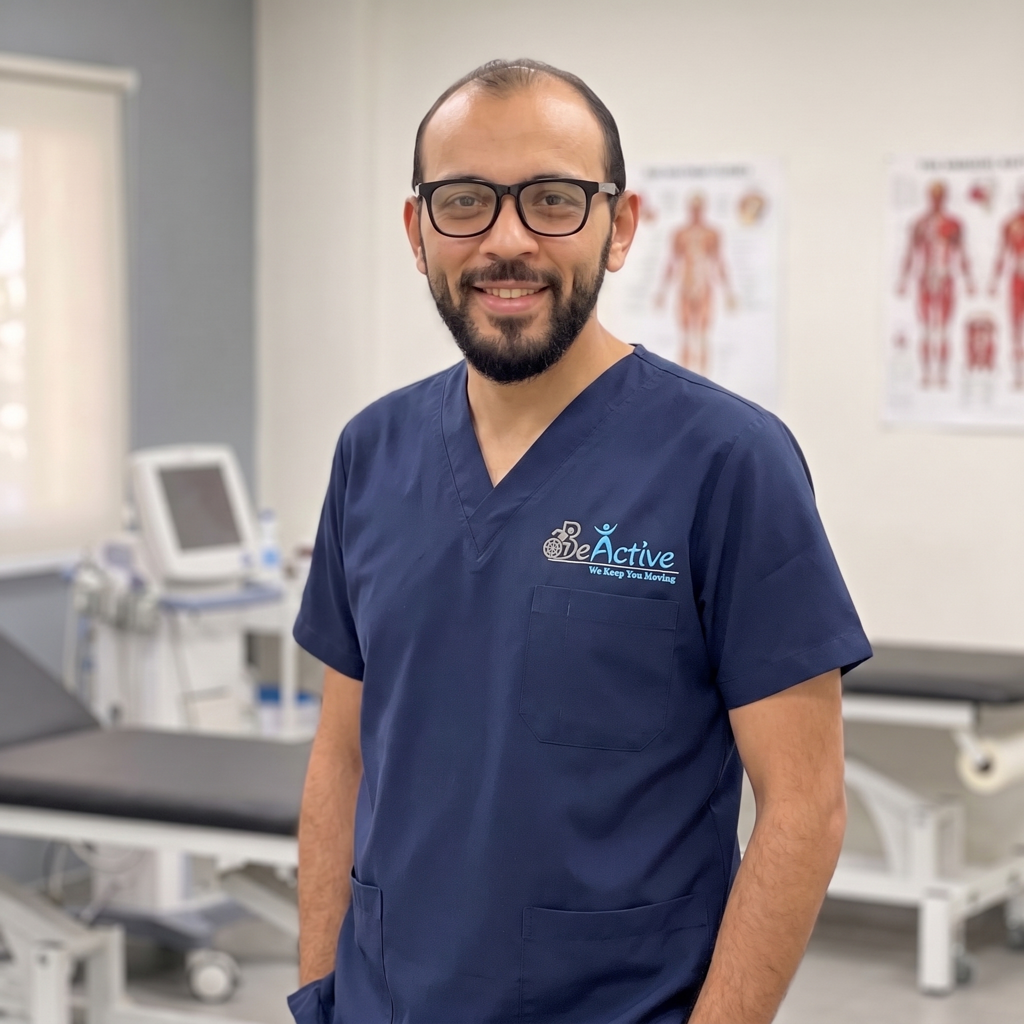 creating person with medical scrubs 202608281909